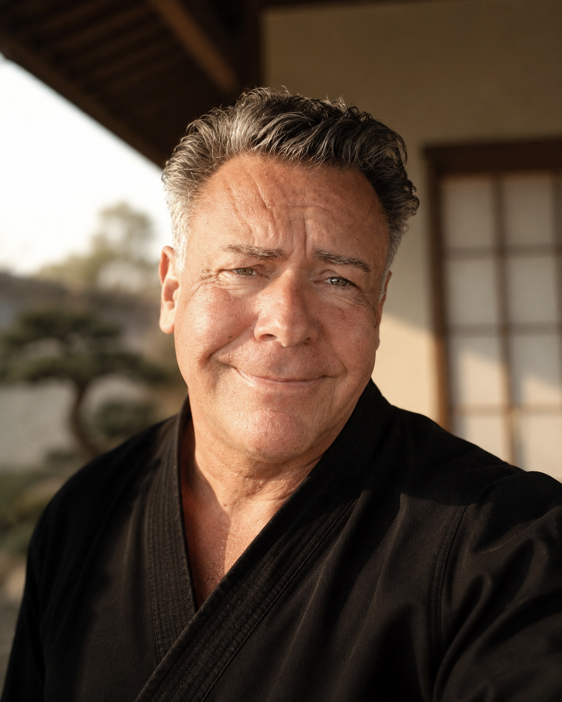 Hendrik Birke im Dojo